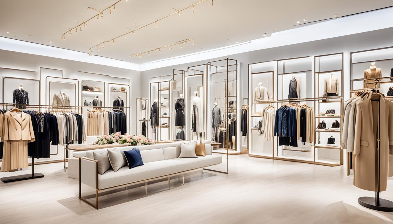 High-end fashion boutiques