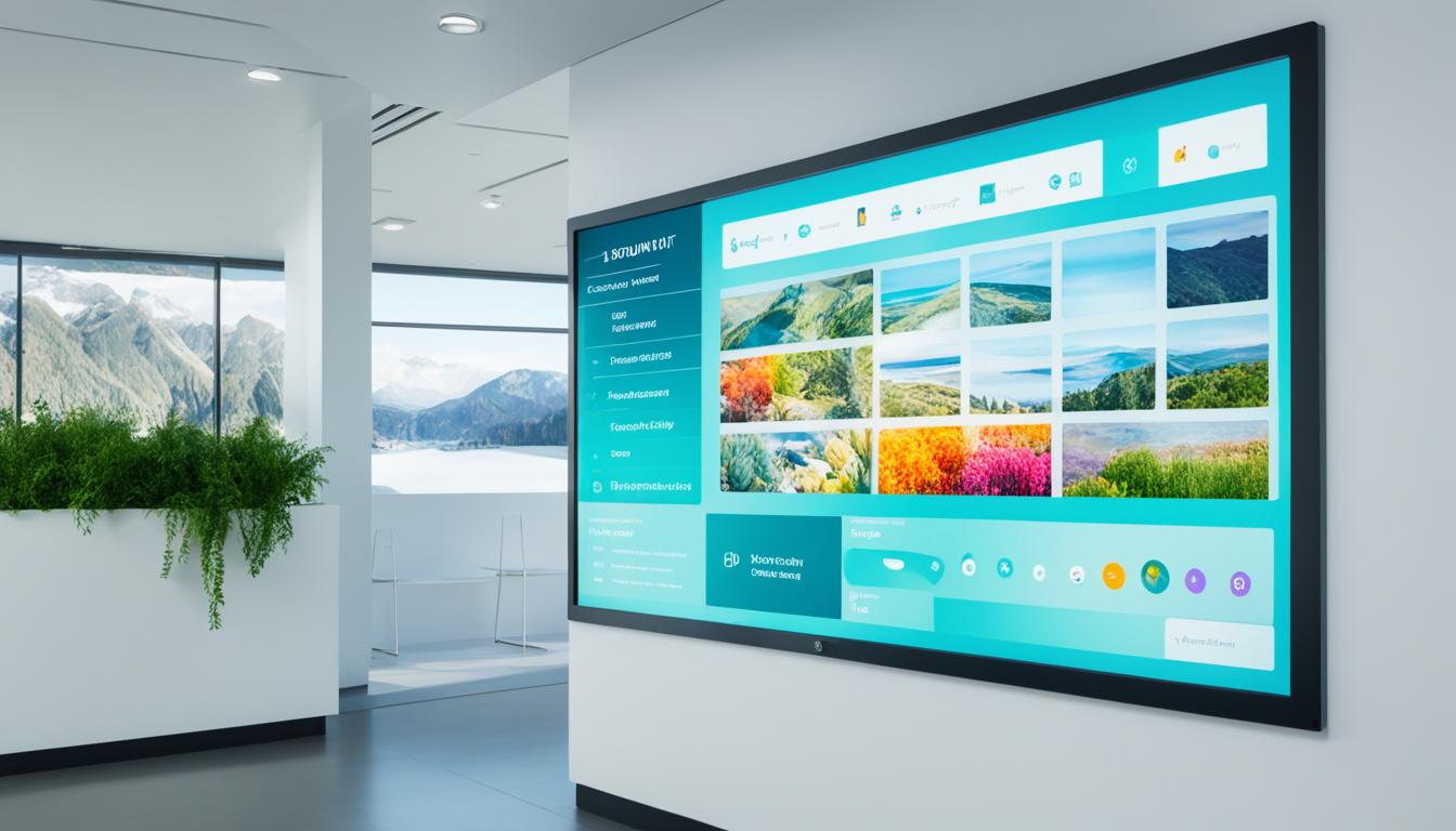 digital signage software solutions